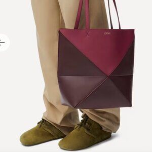 NWT Loewe  Puzzle Fold Tote Bag